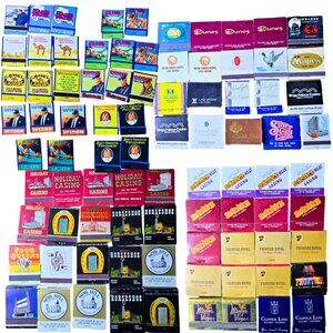 VINTAGE Collection of 86 Las Vegas Casino Matchbooks ( RARE )